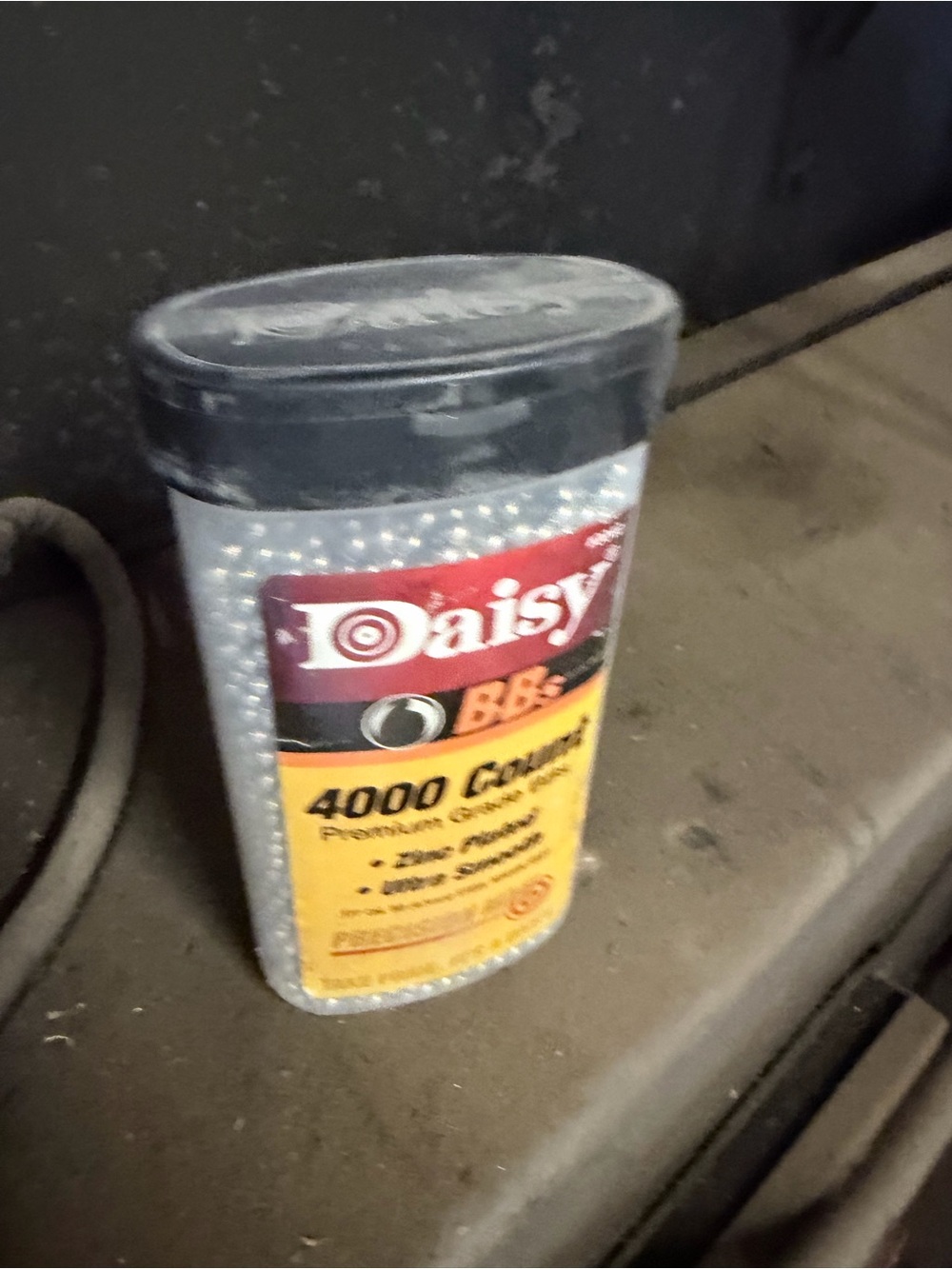 Daisy BBs 4000 Count in Black/Tan Packaging